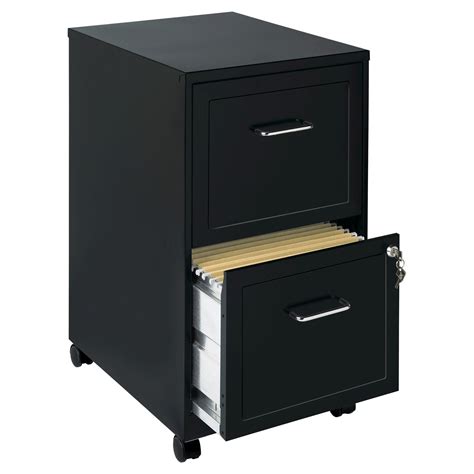 2 drawer steel file cabinet 16 x 18 x 29|two drawer lockable filing cabinet.